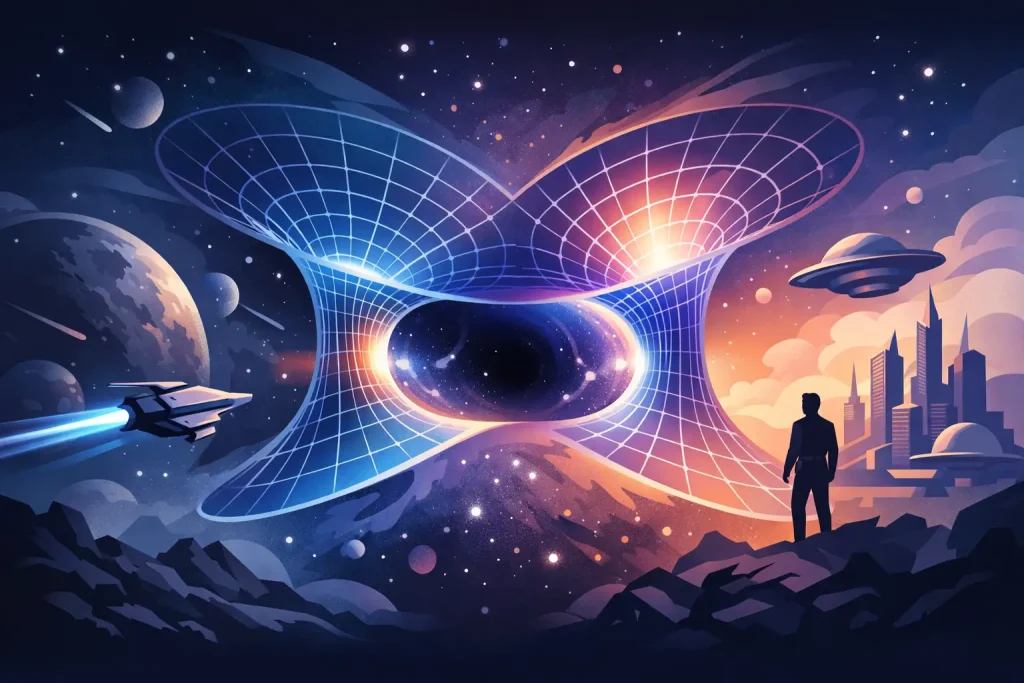 How Wormholes Shape Sci-Fi Stories