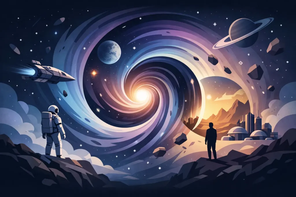 7 Examples of Believable Wormhole Fiction