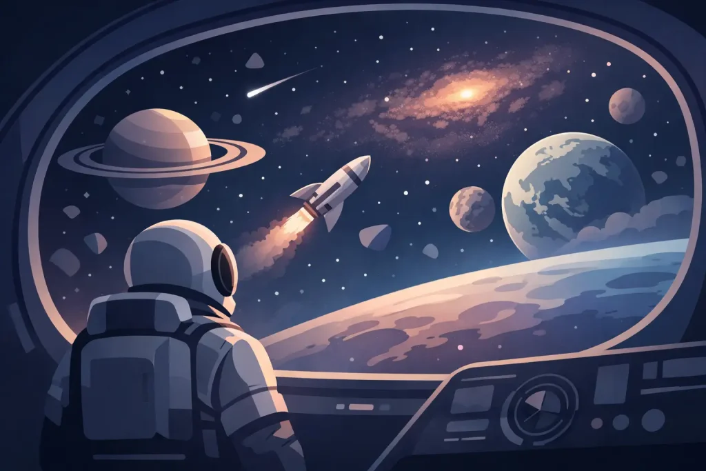 A Guide to Cerebral Space Exploration Fiction
