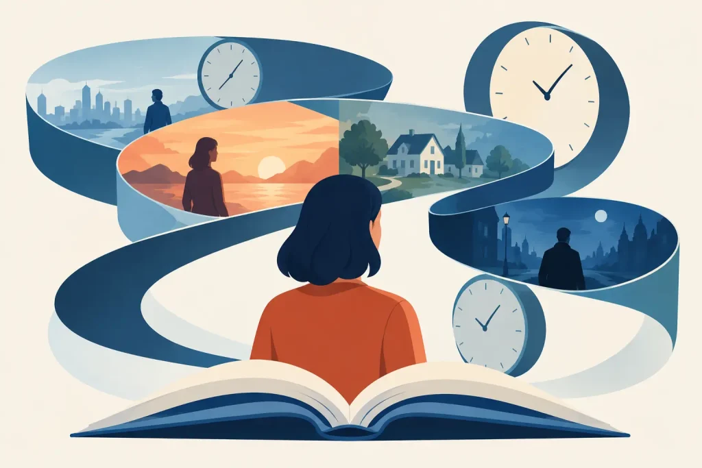 Why Nonlinear Timeline Novels Bend Reality