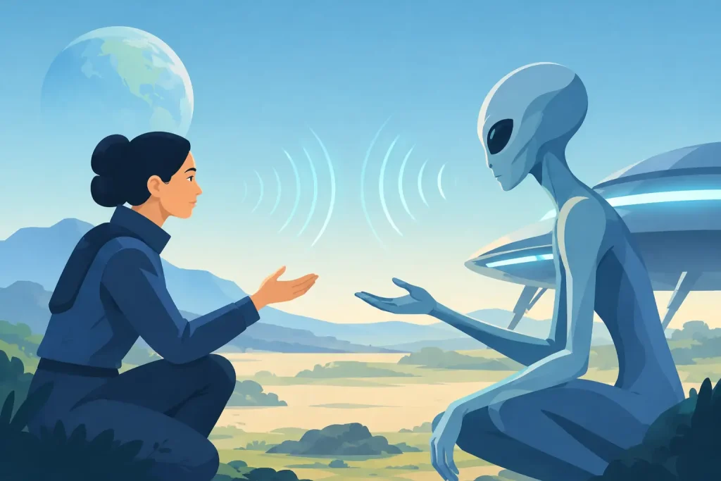 Alien Communication Guide for First Contact